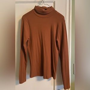 BP ribbed turtleneck top, never worn